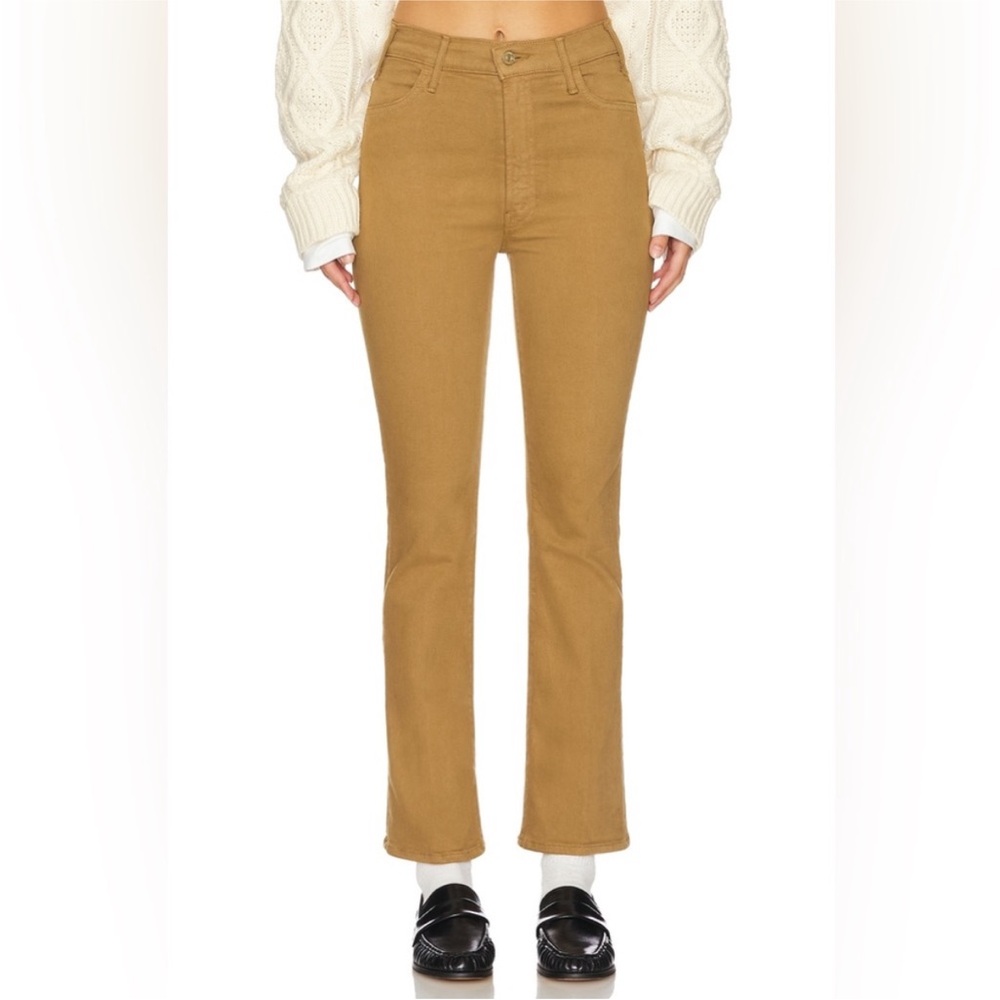 MOTHER Denim Boot Cut The Hustler Flood Breen Size 28 NWT
